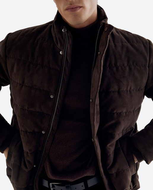 Imagen 0 de Cazadora efecto ante