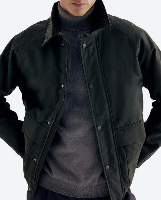 Imagen 0 de Cazadora cuello pana