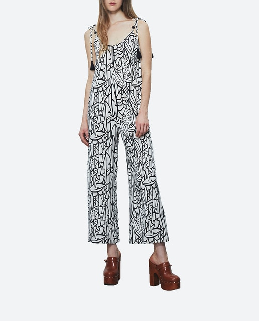 Imagen 0 de Mono algodón estampado