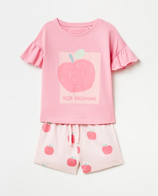 Imagen 0 de Pijama manzana de niña