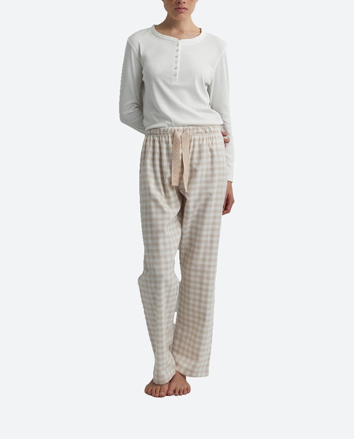 Imagen 0 de Pantalón franela cuadros