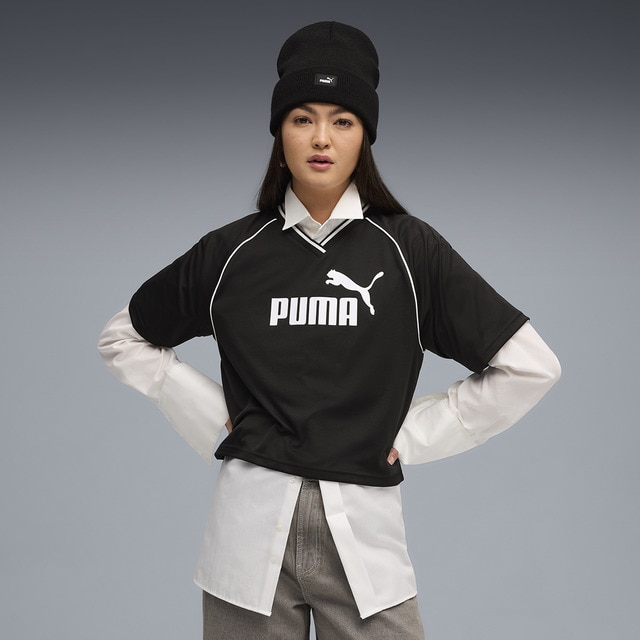 Imagem 0 de T-shirt ESS Relaxedped Football Jersey de Mulher