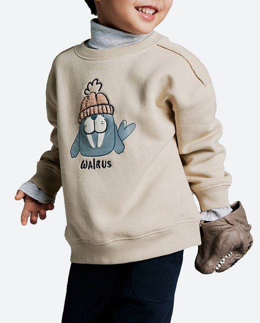 Imagen 0 de Sudadera morsa gorro