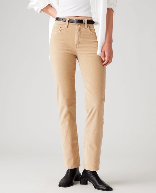 Imagen 0 de Pantalón de pana  de mujer 724™ High Rise Straight