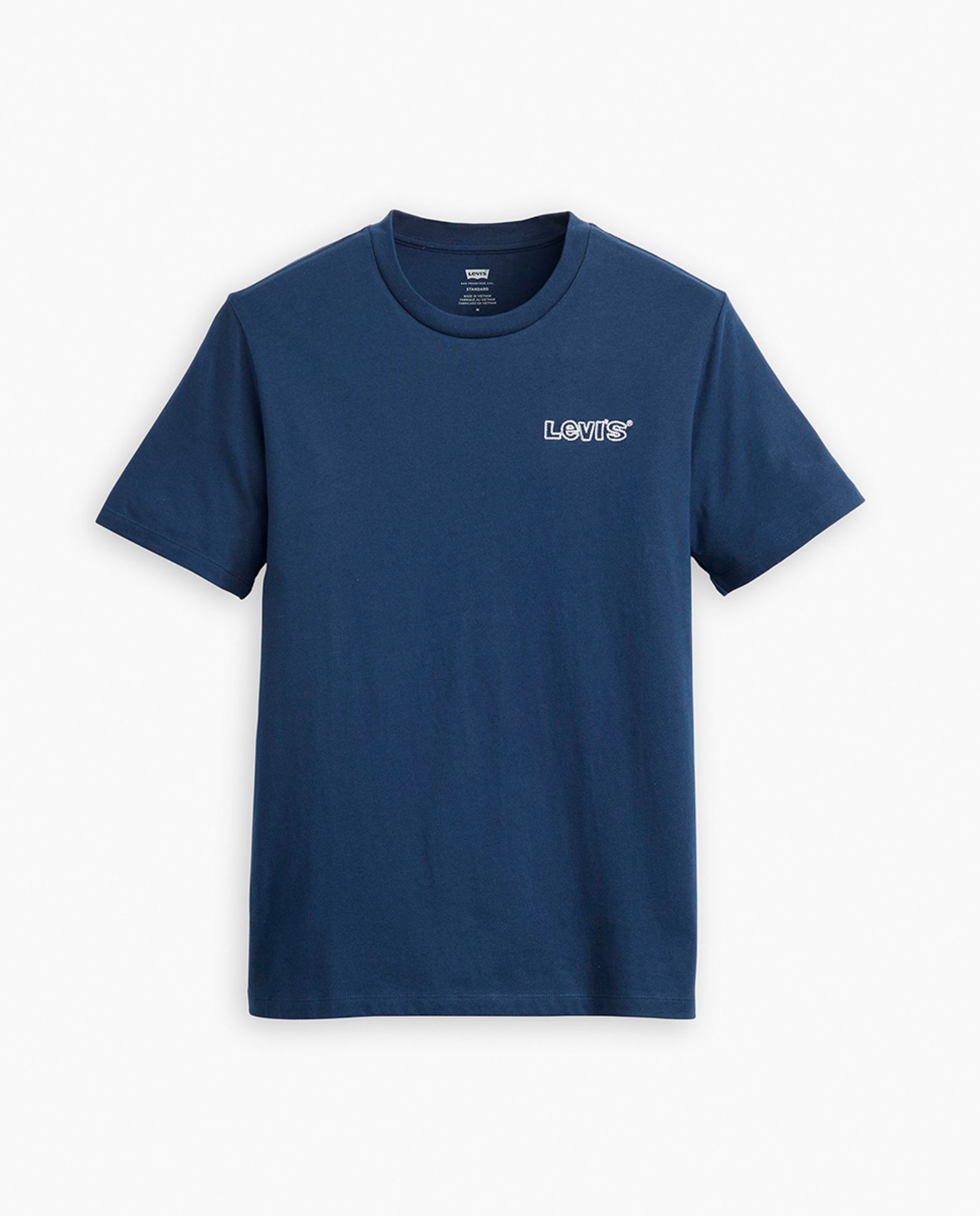 Imagen 0 de Camiseta de hombre de manga corta con cuello redondo