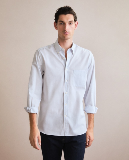 Imagen 0 de Camisa sport de hombre de manga larga