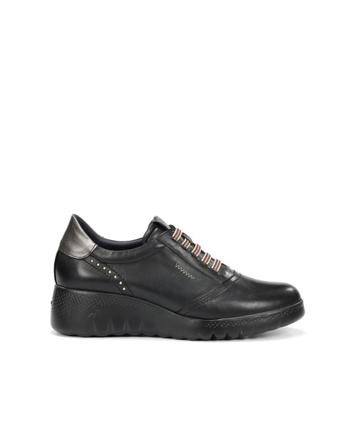 Imagem 0 de Sapatos em Pele com Cordão