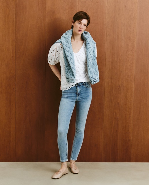 Imagem 0 de Jeans Skinny Lisas