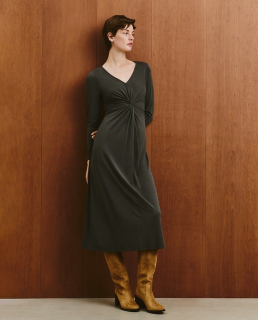 Imagem 0 de Vestido Comprido Liso