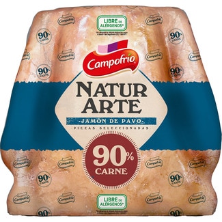 Naturarte jamón de pavo cocido - Campofrio