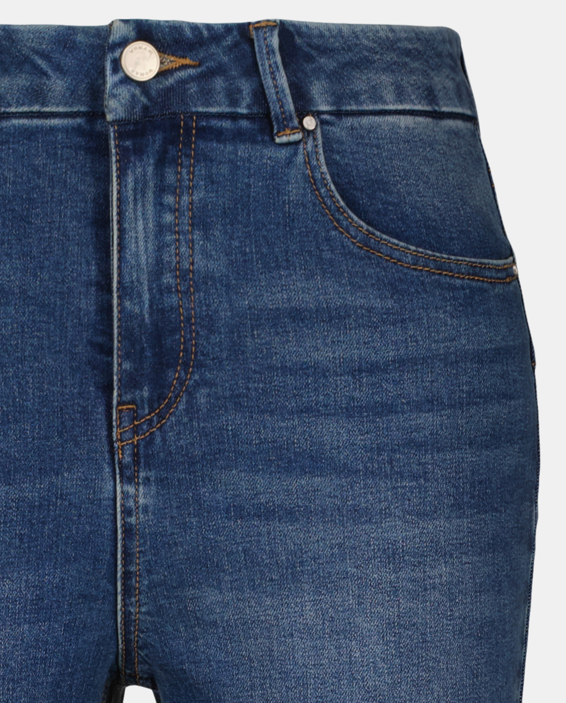 Jeans Push-Up com Lavagem Azul-5