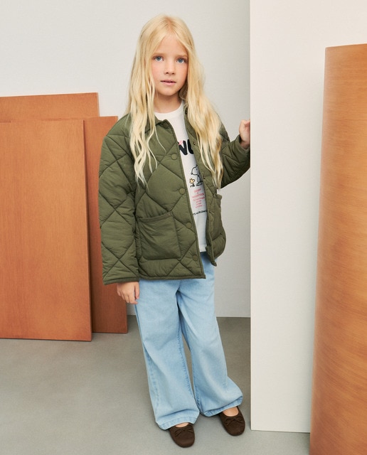Imagem 0 de Parka Lisa com Acolchoado Ligeiro