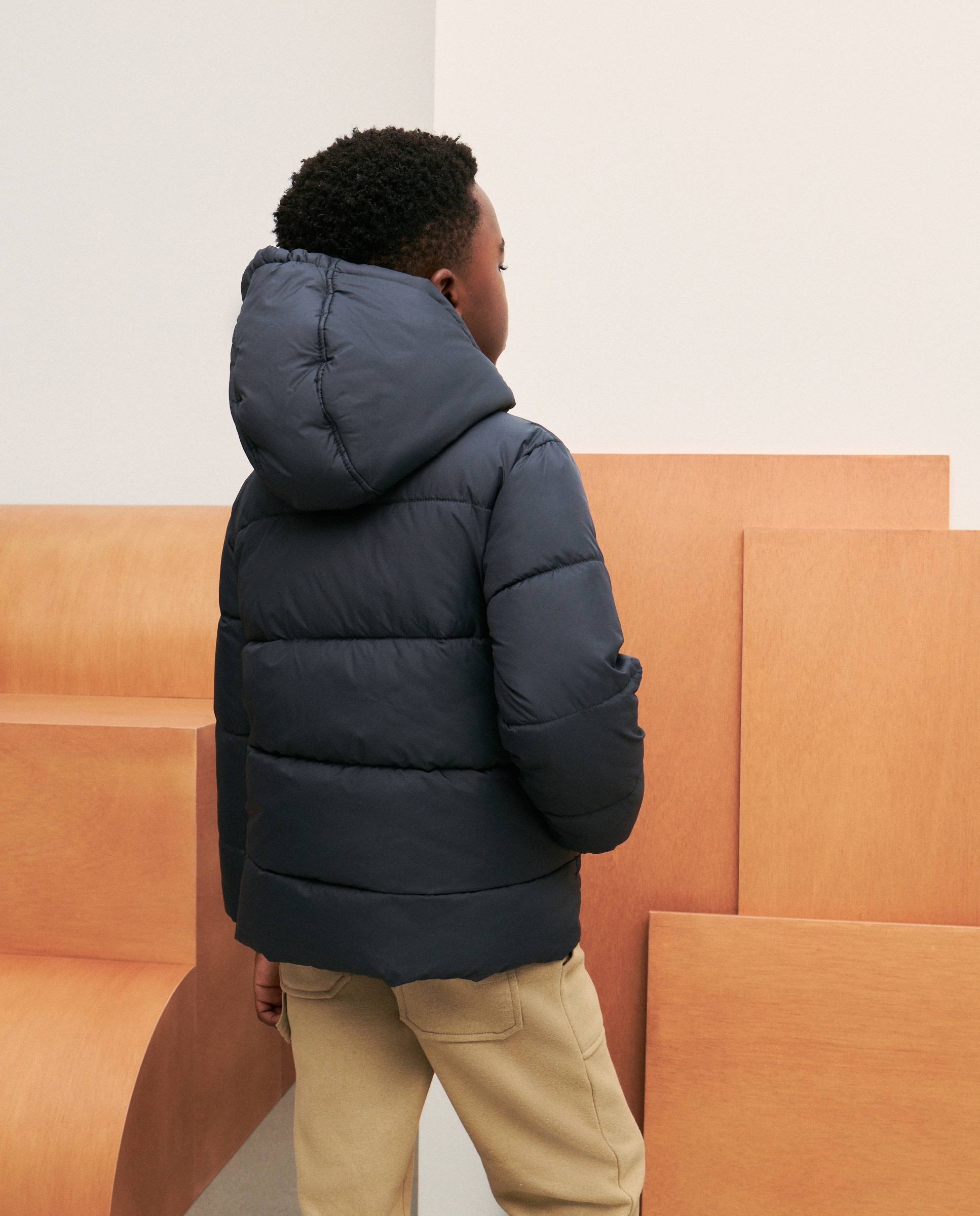 Parka Básica Lisa 830 Antracite-3