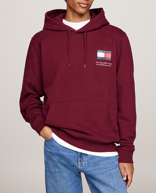 Imagen 0 de Sudadera de hombre con capucha y logo bandera