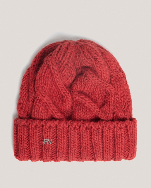 Imagen 0 de Gorro de mujer lana y alpaca punto ochos