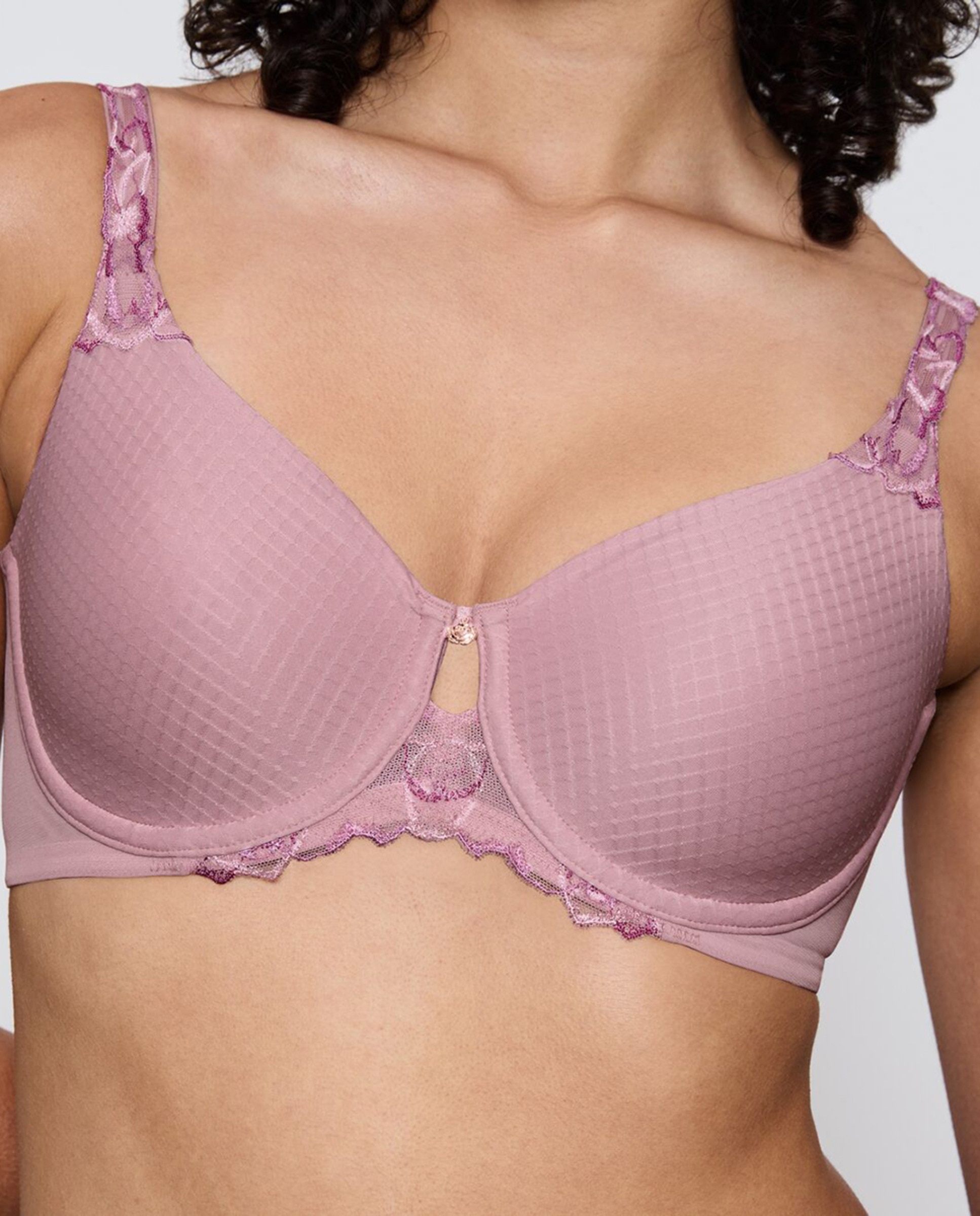 Soutien Redutor com Aro Ergonómico e Tecido 3D Rosa-claro-3