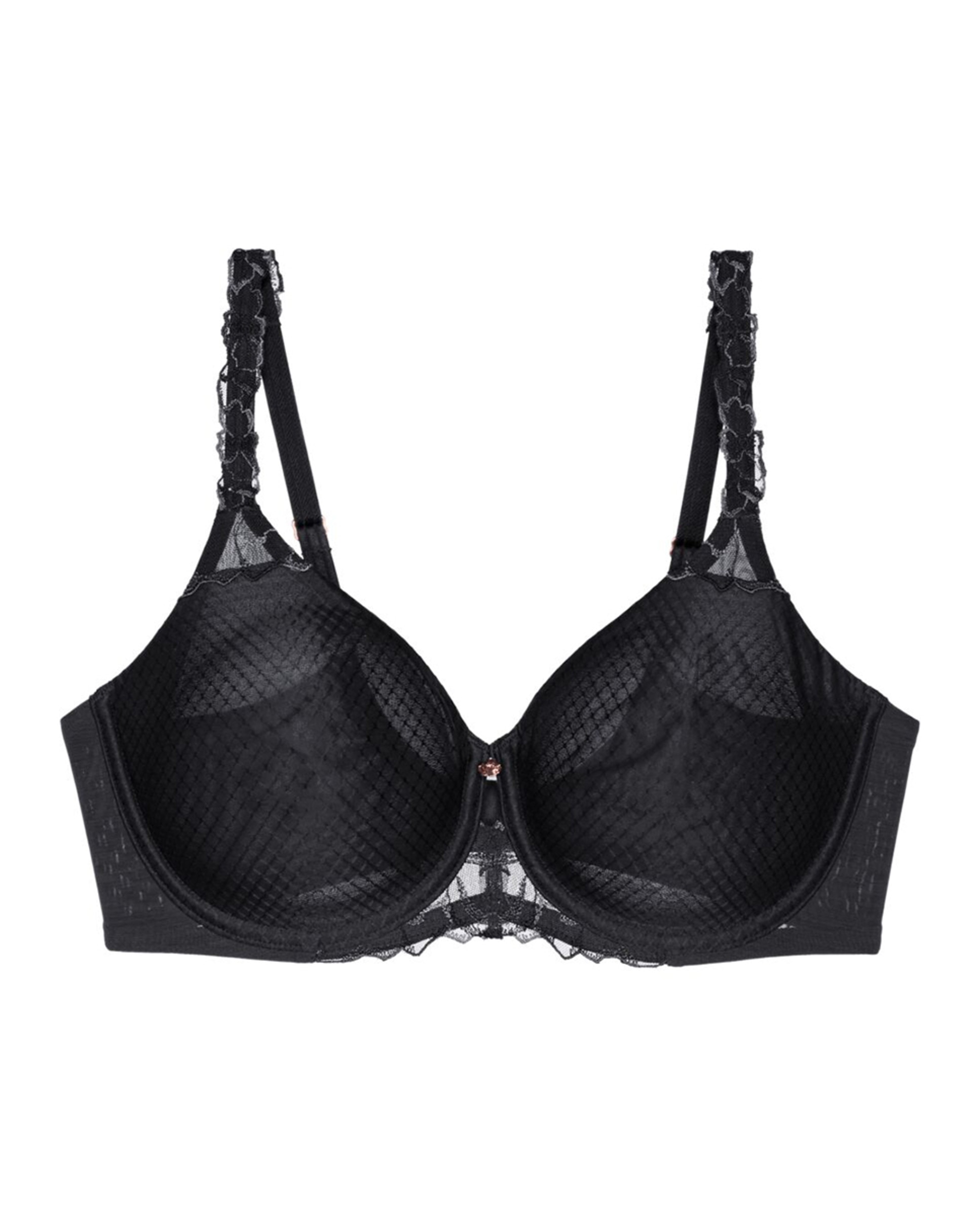 Soutien Redutor com Aro Ergonómico e Tecido 3D Preto-4