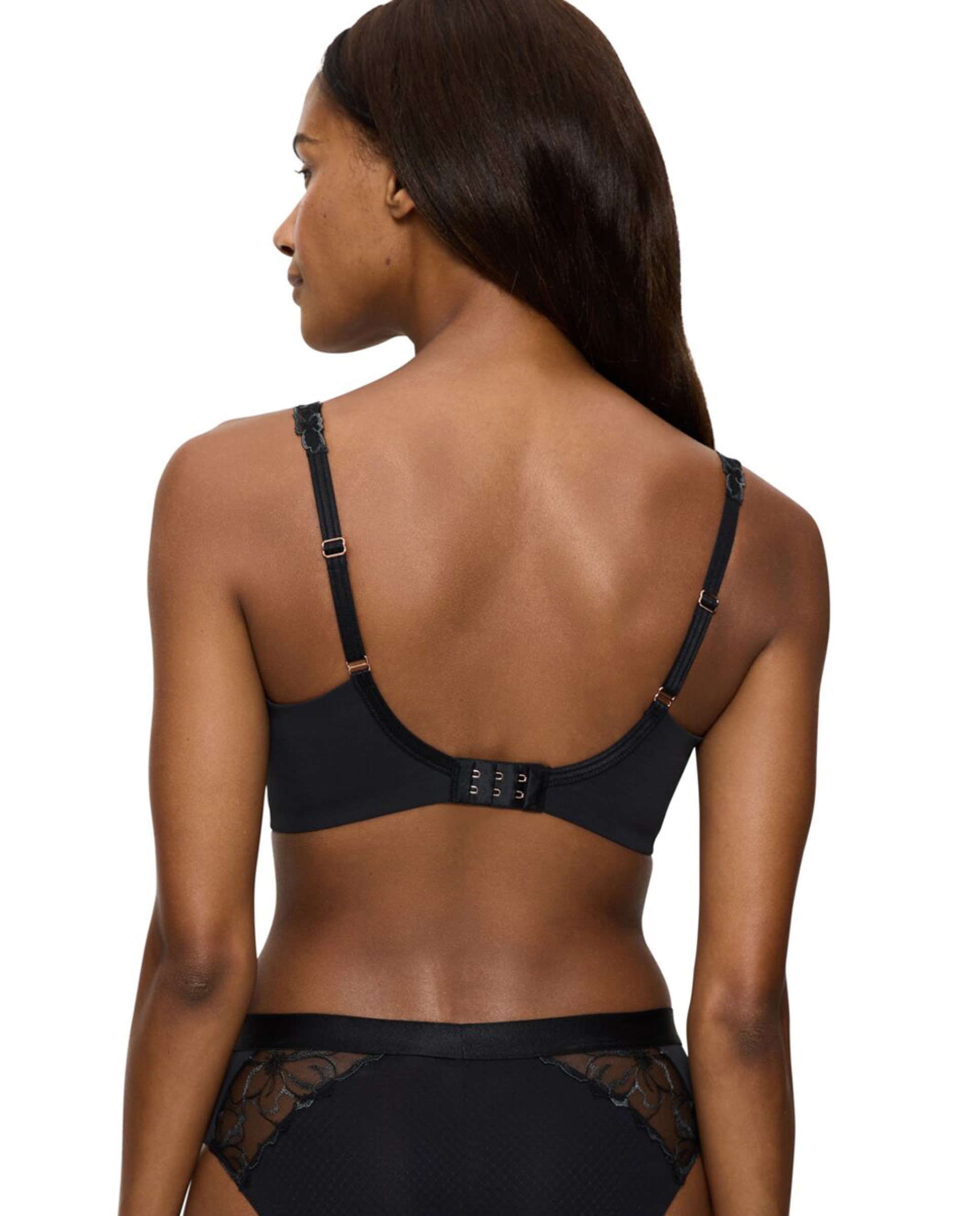 Soutien Redutor com Aro Ergonómico e Tecido 3D Preto-2