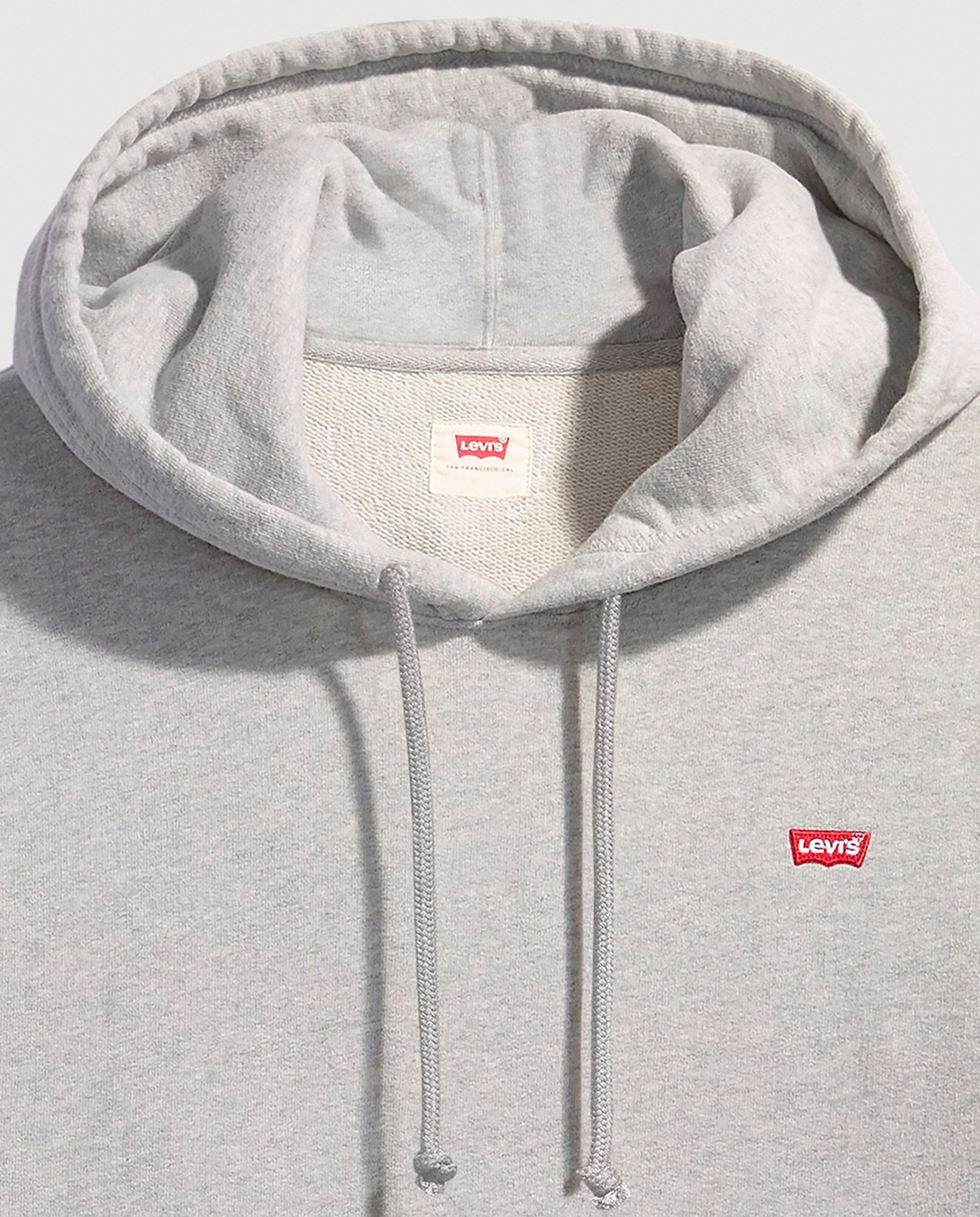 Sweatshirt de homem com capuz Cinzento-6