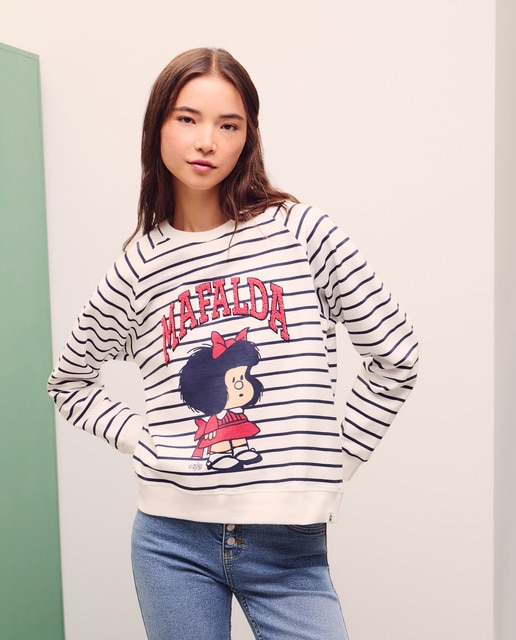 Imagem 0 de Sweatshirt com Decote Redondo Mafalda
