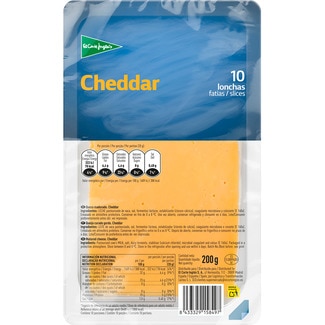 Queijo Fatiado Cheddar embalagem 200 g - El Corte Inglés