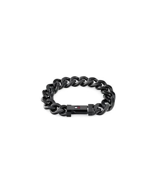 Imagem 0 de Pulseira Aço Malha IP Preto