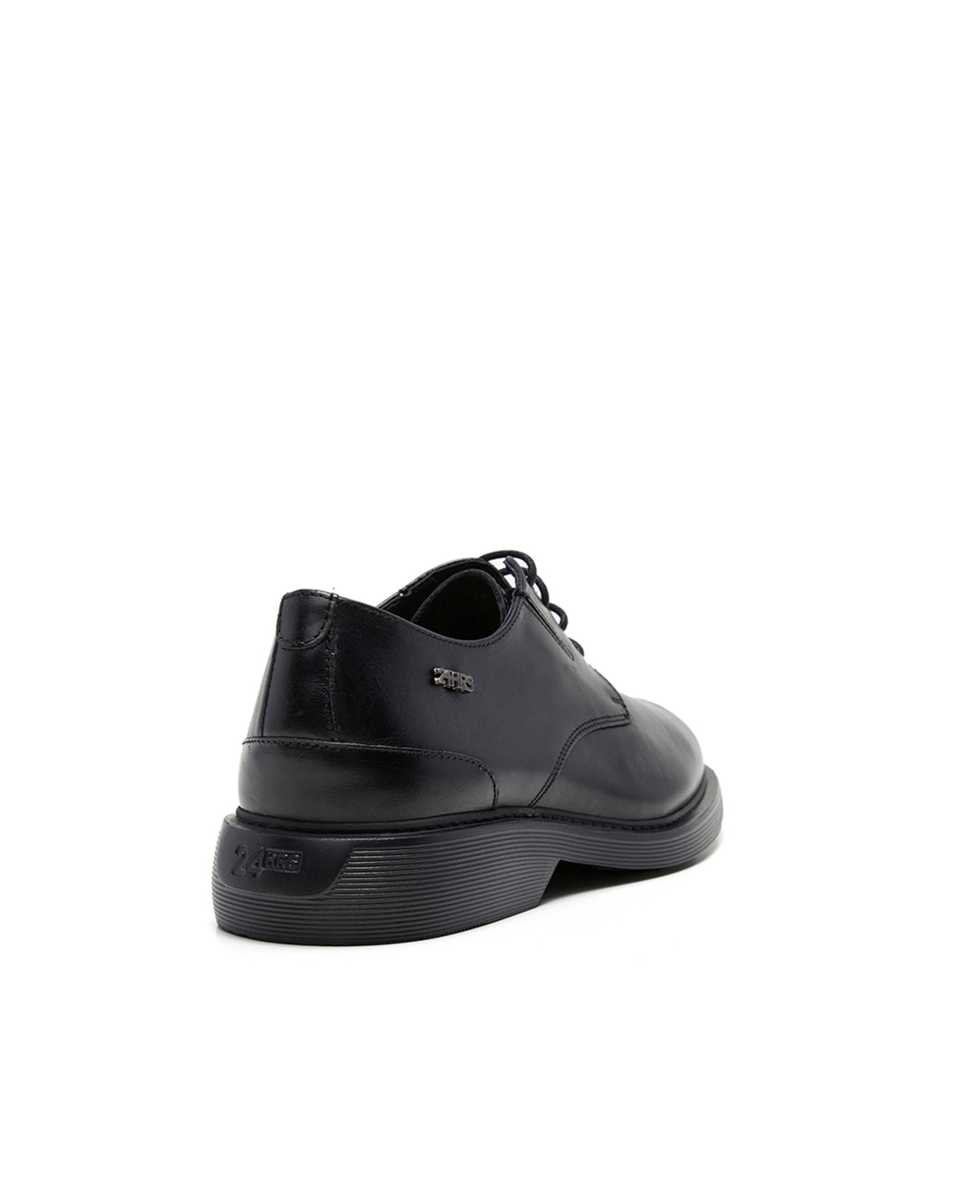 Bluchers em Napa com Elásticos no Peito do Pé - Preto Preto-3