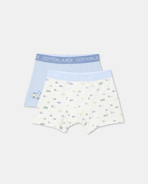 Imagem 0 de Pack de 2 Boxers com Estampado de Fantasia
