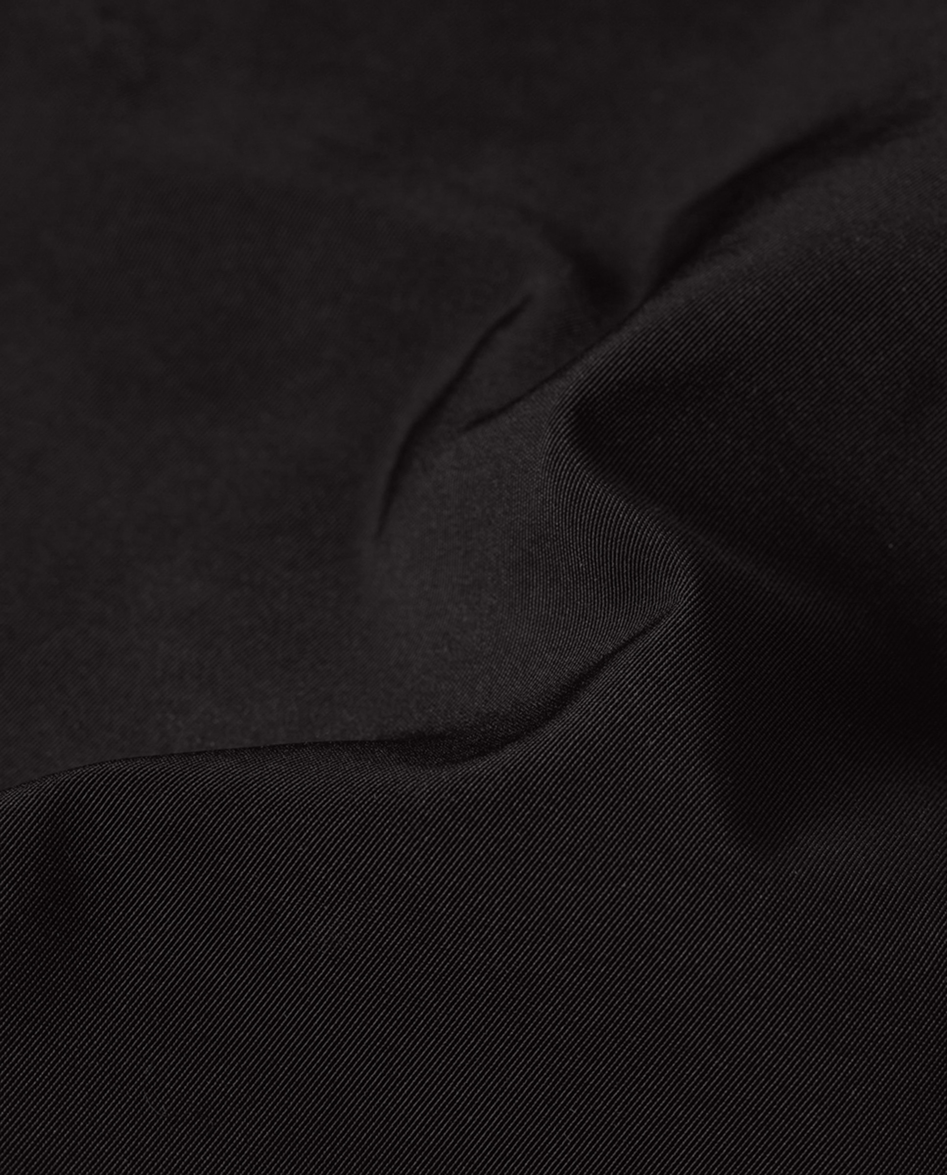 Gabardine sem Acolchoado e com Fechos Metálicos Preto-5