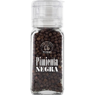 pimienta negra en grano con molinillo envase 60 g - Club Del Gourmet