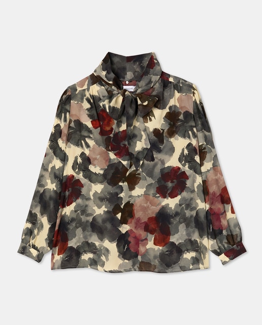 Imagem 0 de Blusa de Manga Comprida Estampada