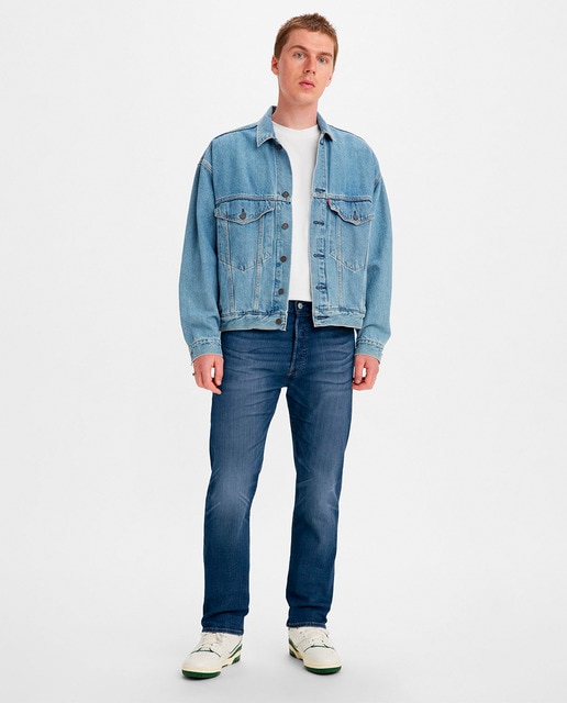Imagem 0 de Jeans 501® Original Straight de Algodão