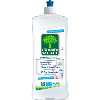 Detergente Ecologico Peles Sensiveis embalagem 750 ml - L'arbre Vert