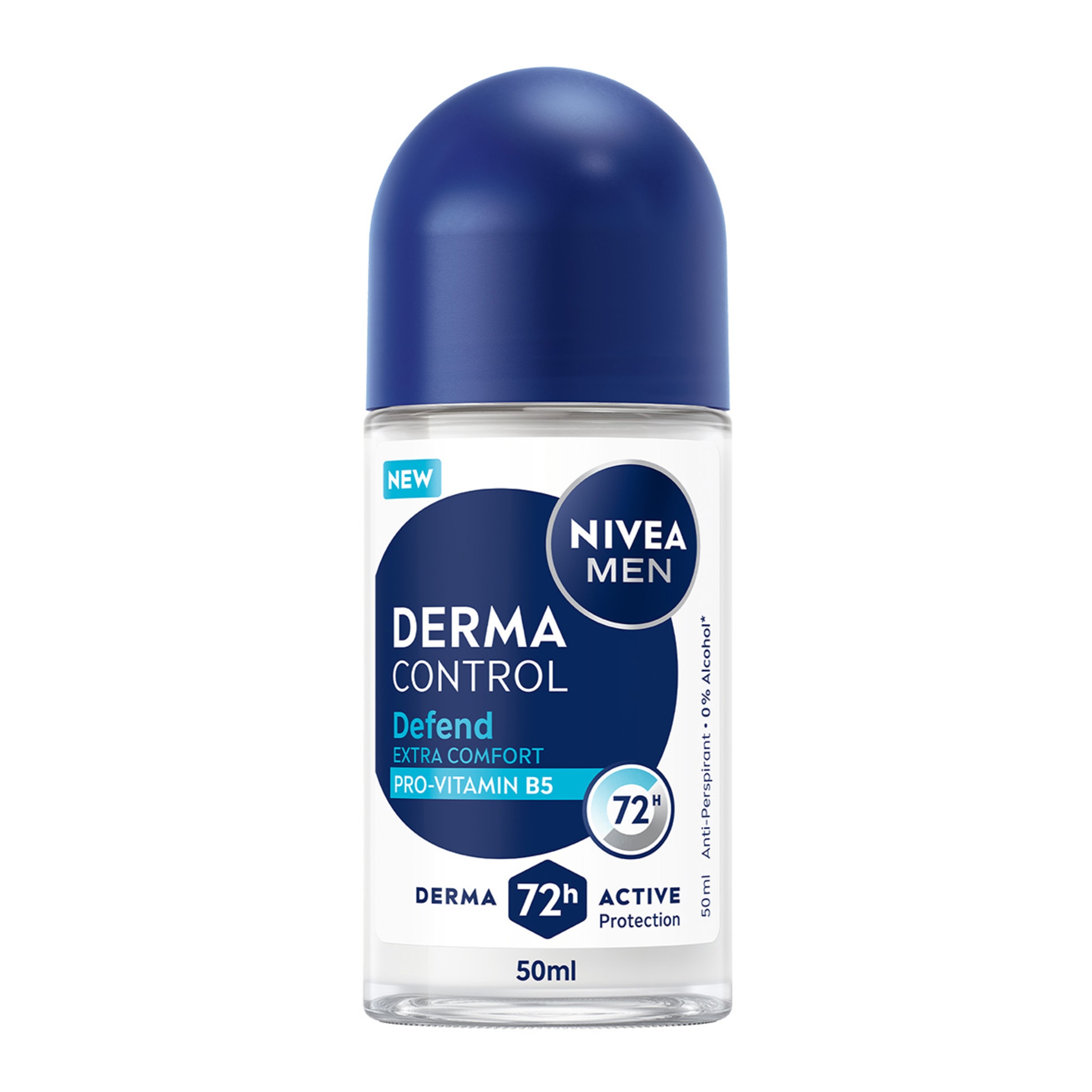 Desodorizante Defend Derma Control embalagem 50 ml