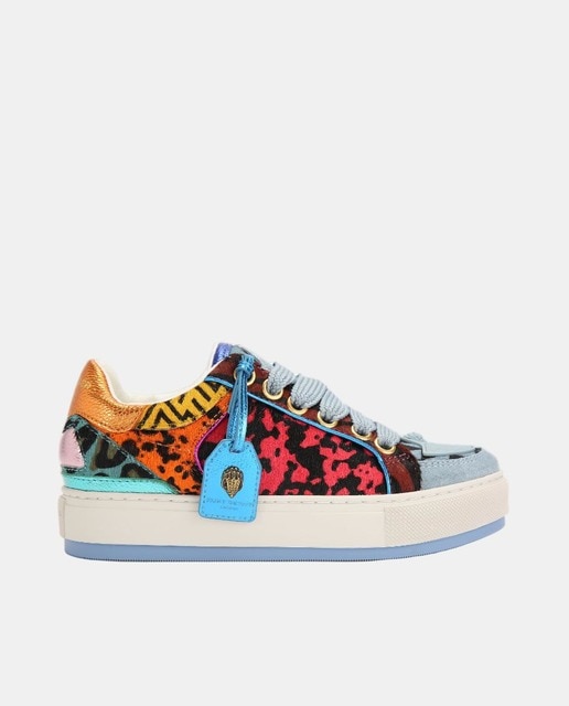 Imagem 0 de Sapatilhas Southbank Tag em Pele Estampada com Animal Print