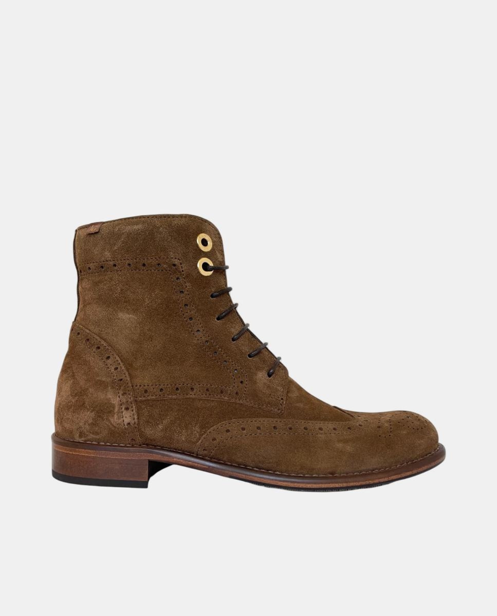 Botins em Croute com Atacadores Couro-1