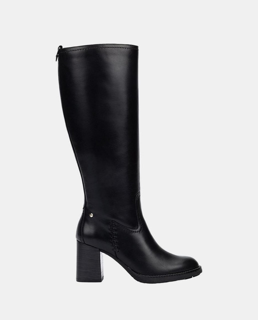 Imagem 0 de Botas em Pele - Preto