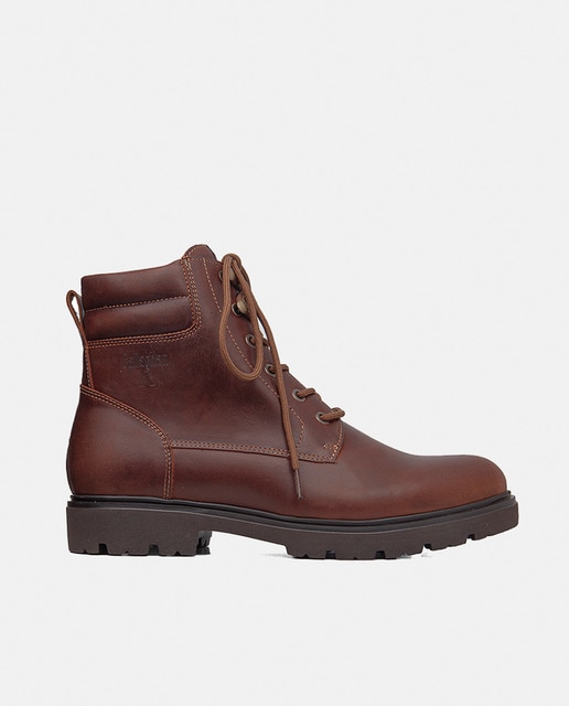 Imagem 0 de Botas em pele pretas com atacadores