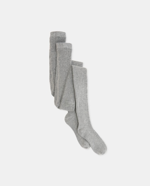 Imagem 0 de Pack de 2 Collants Canelados