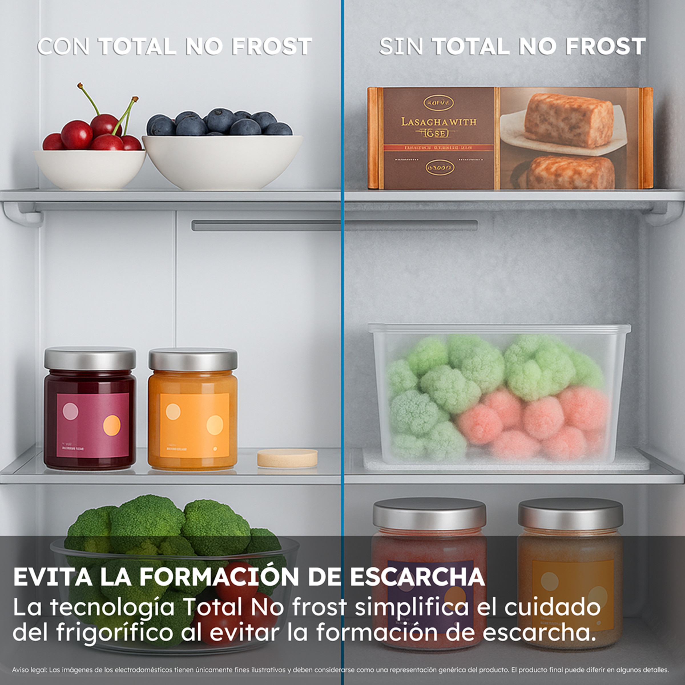 Frigorífico americano Haier Total No Frost FD 70 Series 5 - HFR5720EWMG Inox-6