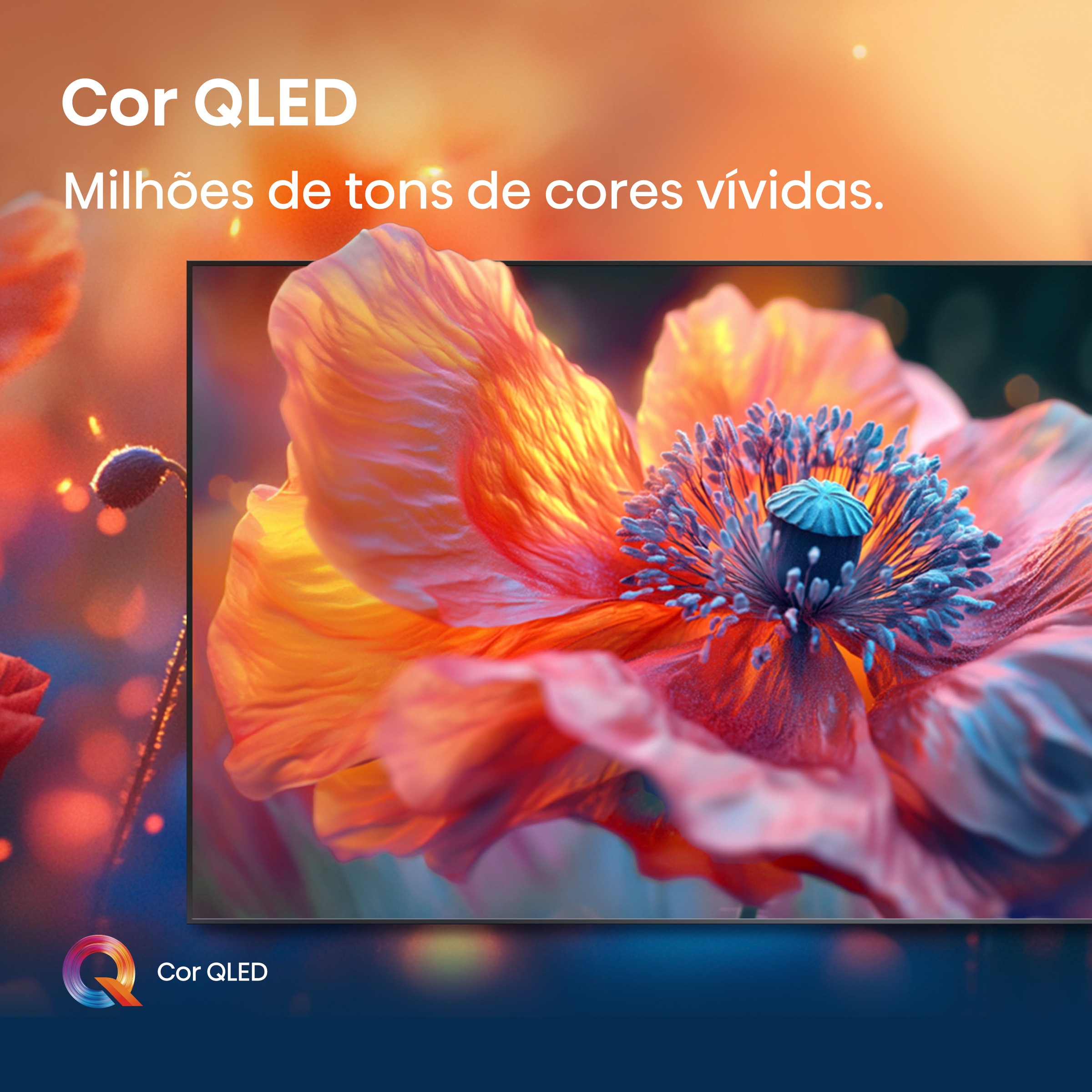 TV QLED Hisense 40" 40A5Q, Smart TV Preto-4