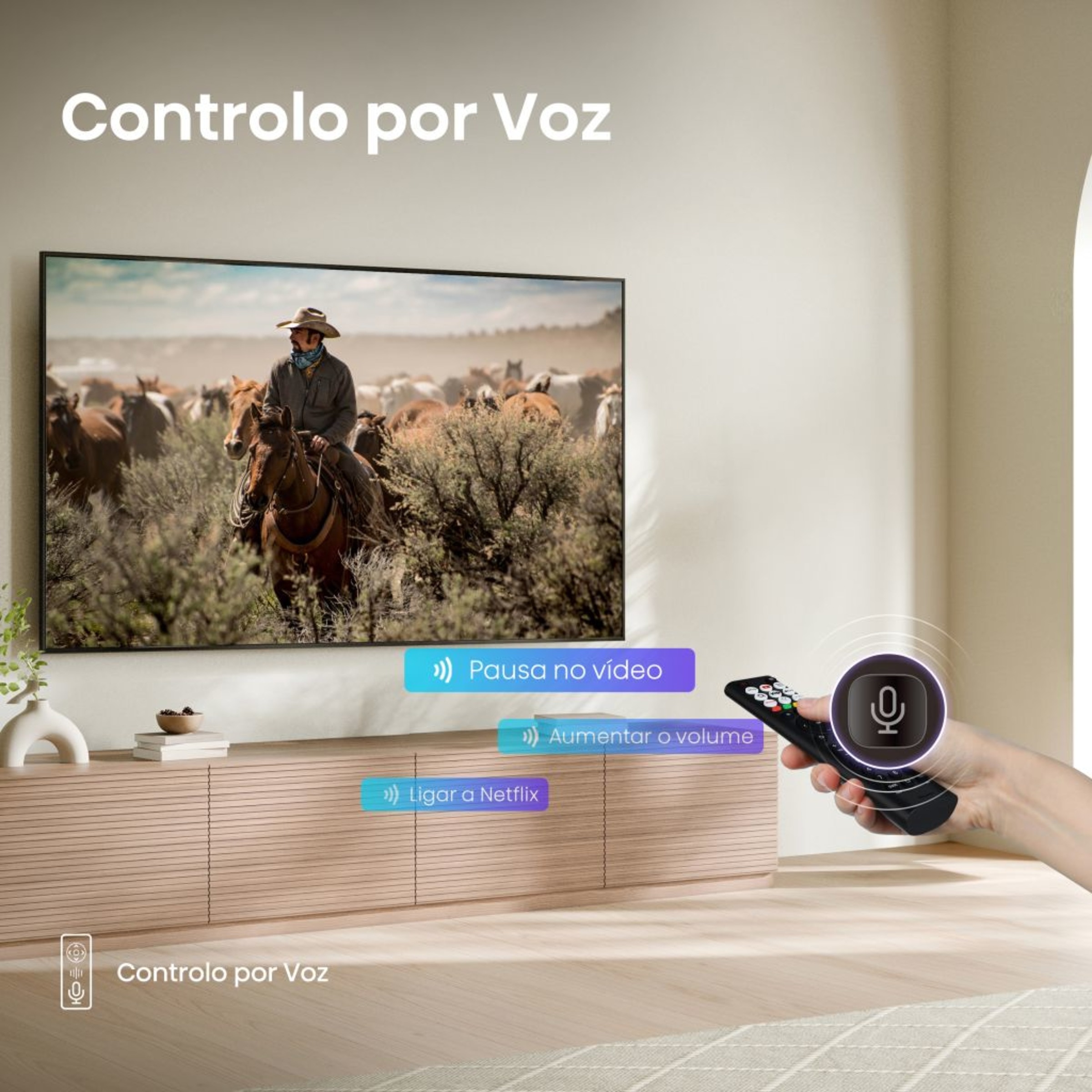TV QLED 139 cm (55") Hisense 55A7Q, UHD 4K, Smart TV Preto-8