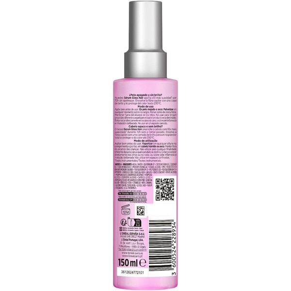 Haarserum Glycolic Gloss ohne Ausspülen für glanzloses Haar Spray 150 ml