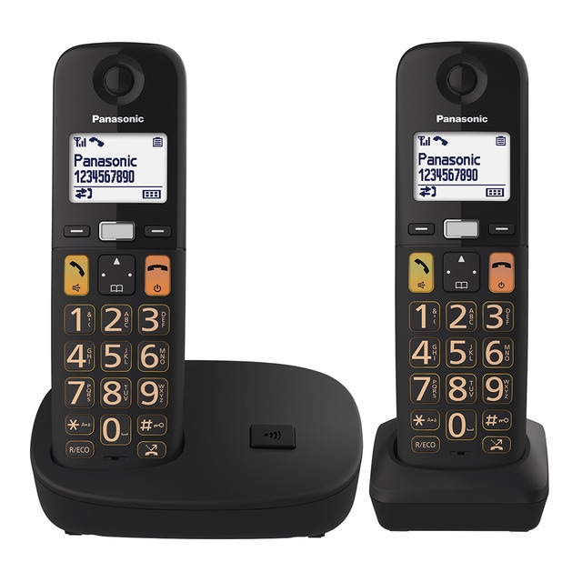 Imagen 0 de Teléfono DECT inalámbrico Panasonic KX-TGU112EXB, Single