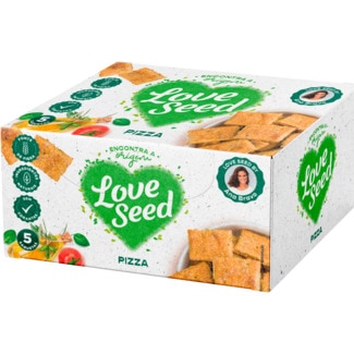 Crackers Pizza embalagem 150 g - Love Seed