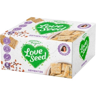 Crackers Sementes embalagem 150 g - Love Seed