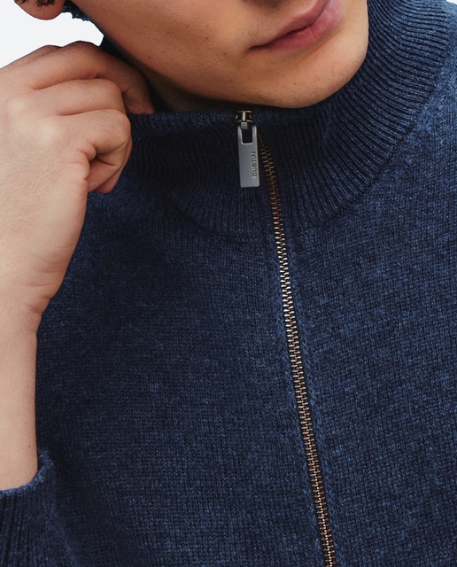 Imagen 0 de Chaqueta cremallera hombre lisa