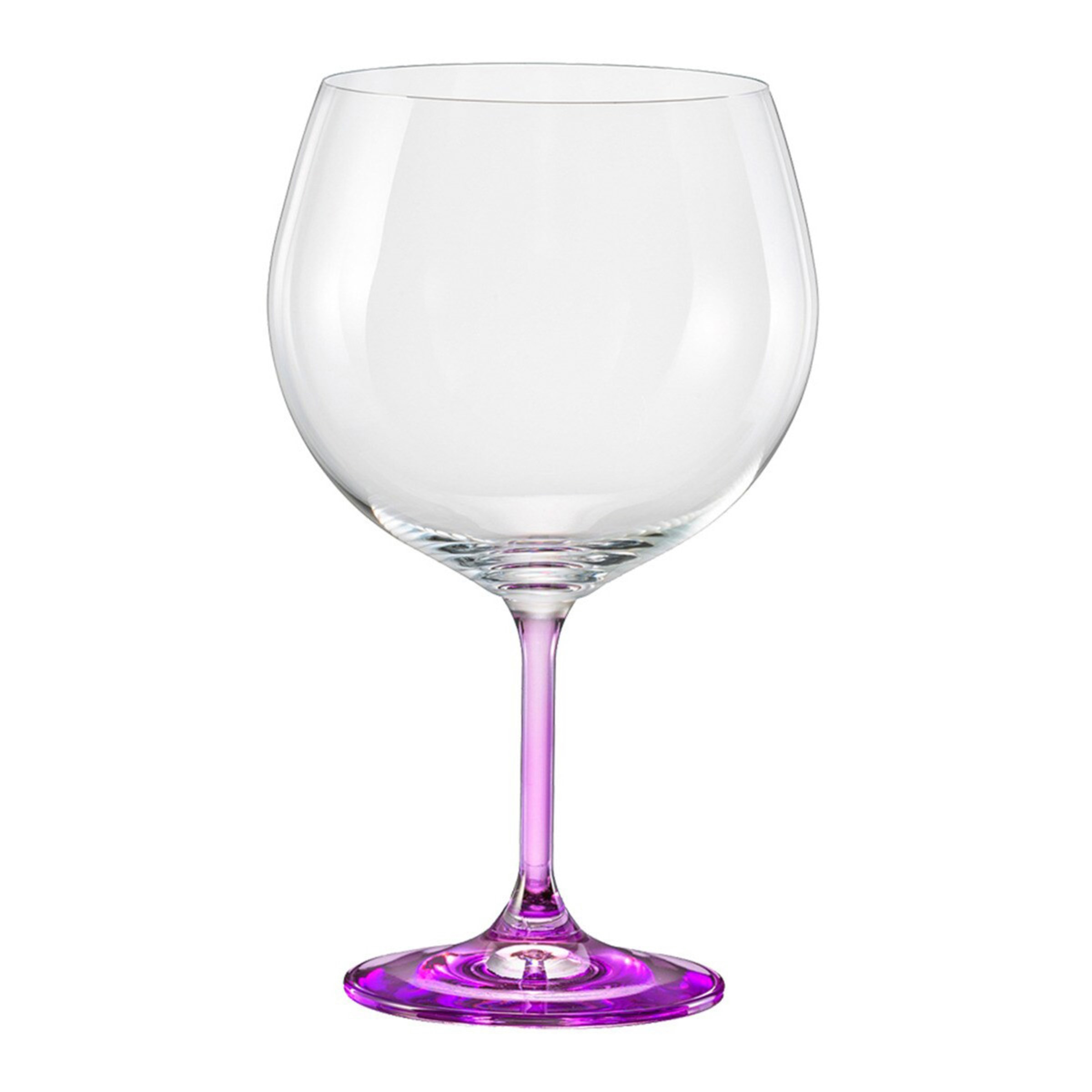 Juego de 4 copas de Gin Tonic de cristal Rainbow Bohemia Multicolor-2