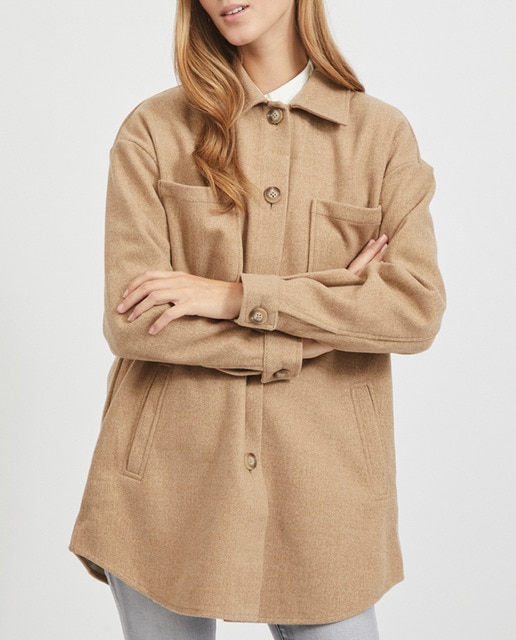 Imagen 0 de Chaqueta de mujer de paño con botones