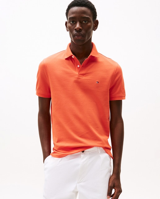 Imagen 0 de Polo regular con bandera bordada de Tommy Hilfiger